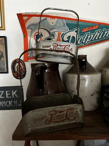 Vintage pepsi cola metal tin - vintage, pepsi-cola