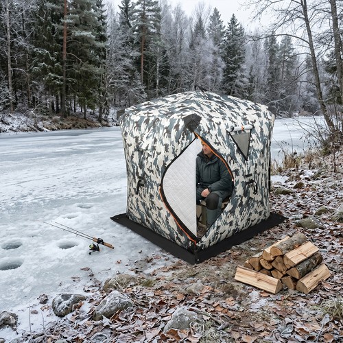 Camouflage portable ice - camouflage,