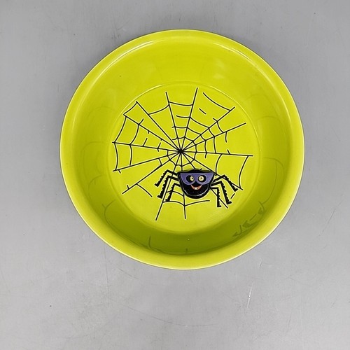 Halloween ceramic spider web - spider,