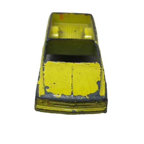 Vtg marx yellow truck hong - yellow,
