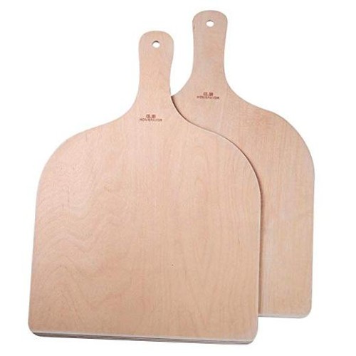 Piece wood pizza peel - 2-piece, peel,