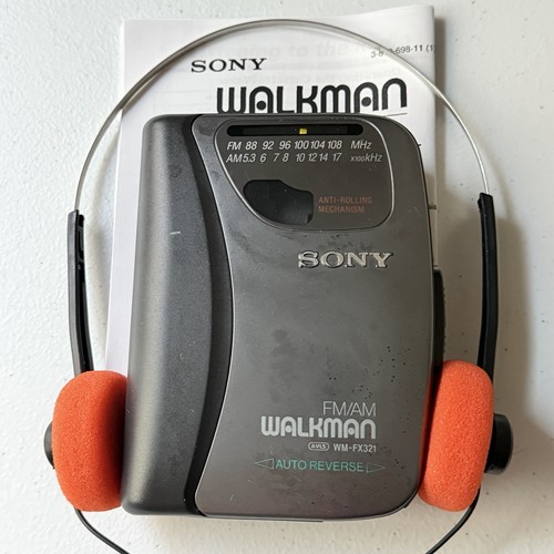 Sony walkman fx321 radio - sony, wm-fx321