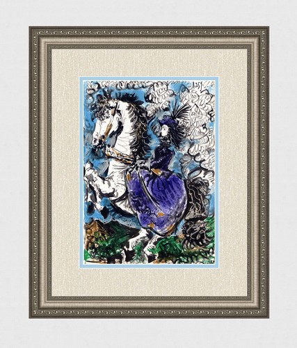 Picasso 1961 color lithograph - picasso,