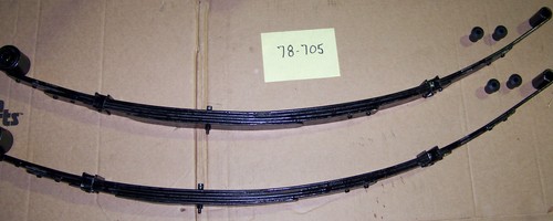 New rear leaf springs - new,