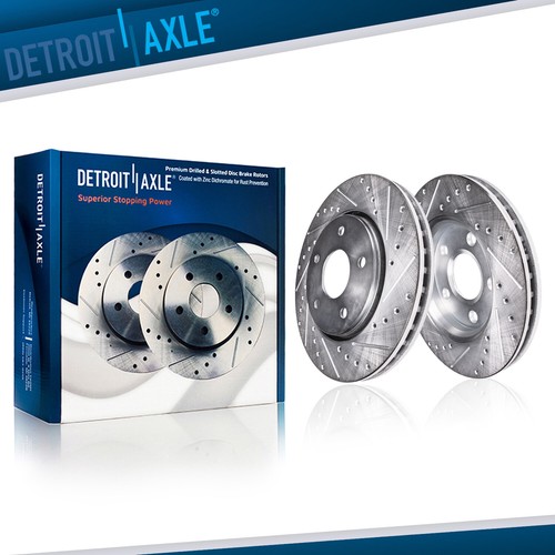 Rear drilled brake rotors for - rear,