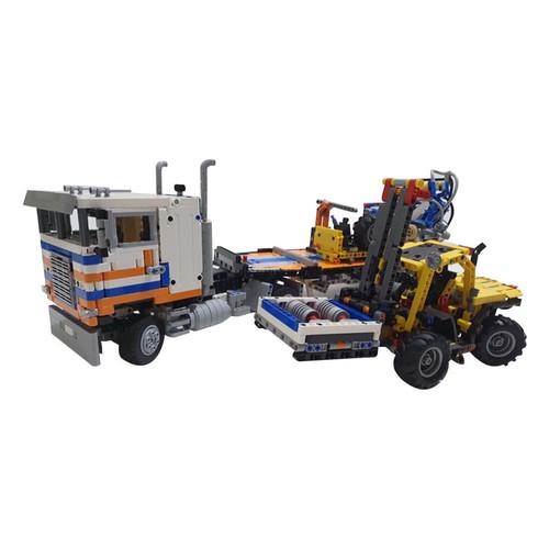 Cabover semi truck - semi-truck, and
