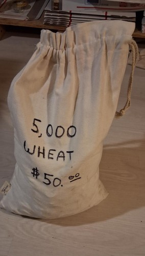 5000 wheat cents - cents, 1940's