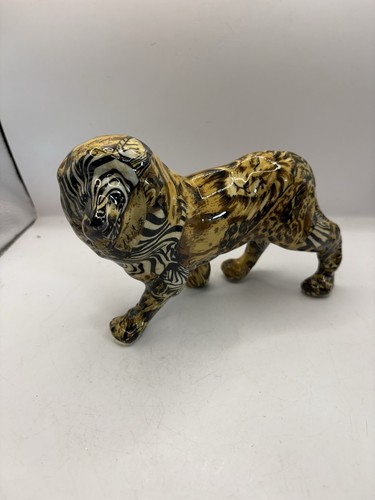 Vintage vie african lion - "african, lion"