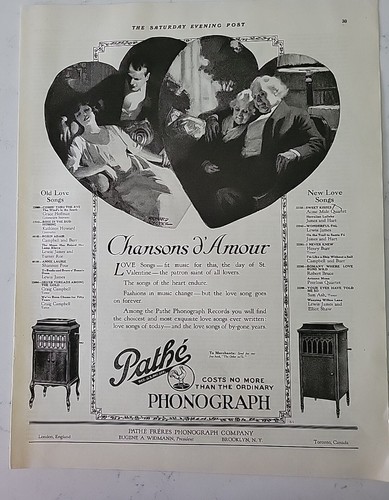 1920 pathe phonograph old - 1920, and