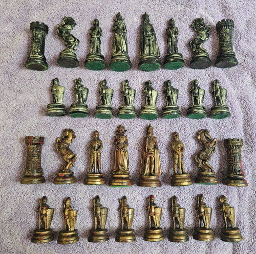 Vintage fontanini medieval - vintage,