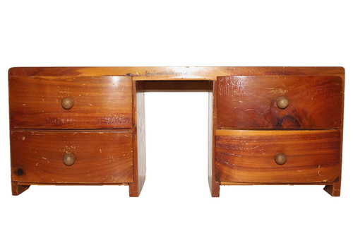 Vintage small cedar - small, wood