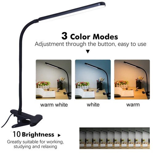 Led desk lamp with - desk,