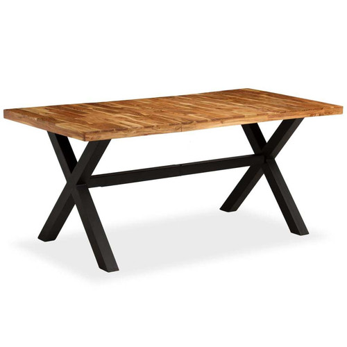 Dining table solid - dining, acacia