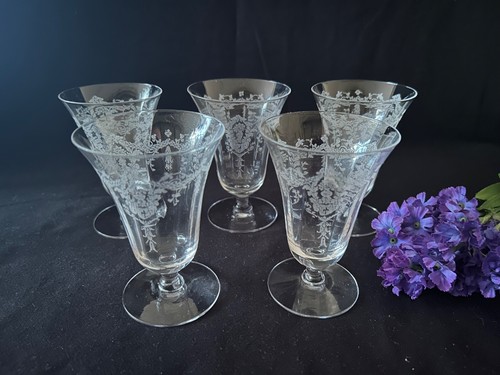 Morgantown juice glasses with - morgantown,