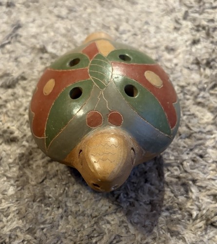 Aztec style ocarina - style, art