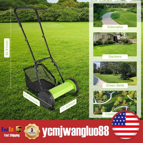 Blade dual wheel lawn mower - 5-blade,