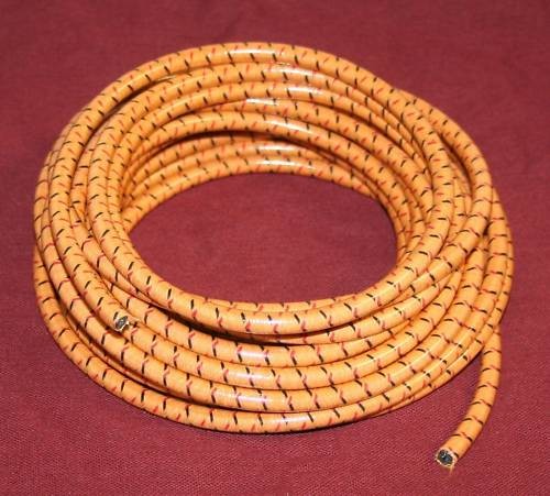 25ft 7mm cloth - 7mm, wire