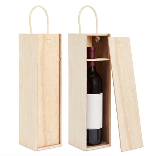 Pack wooden wine box single - pack,