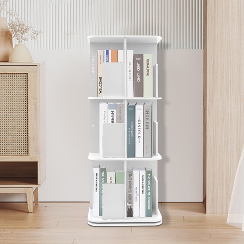 360 rotating bookshelf 3 - rotating, bookshelf,