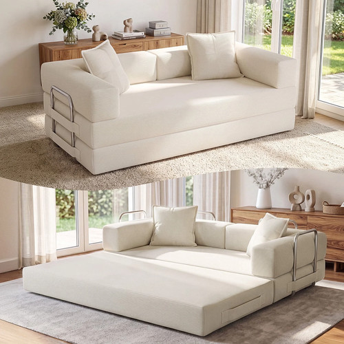 Convertible sofa bed - 78",