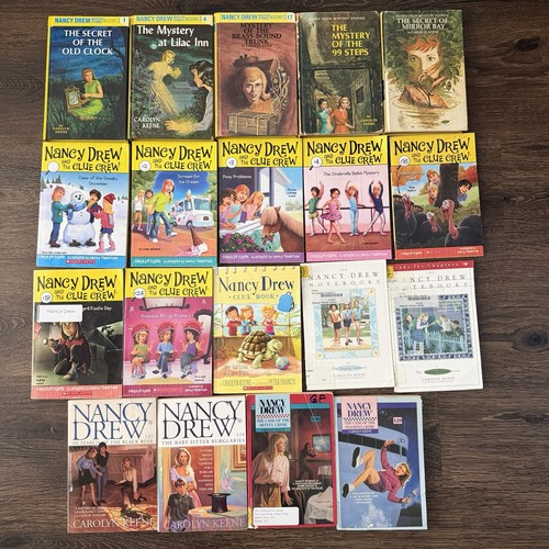Nancy drew book lot clue - 19,