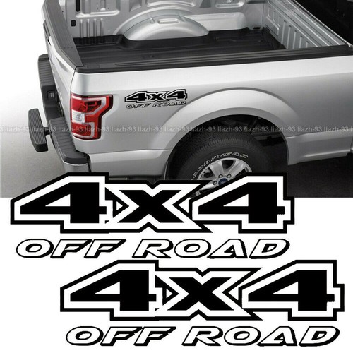 Black 4x4 off - rear, trunk