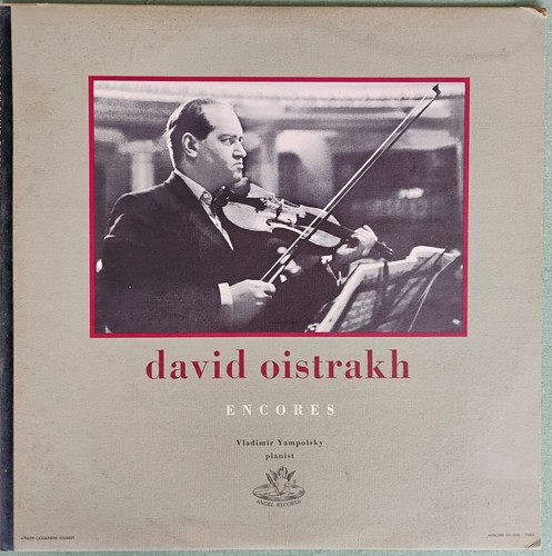 David oistrakh encores - oistrakh,