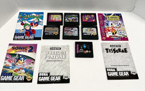 Sega game gear lot - gear,