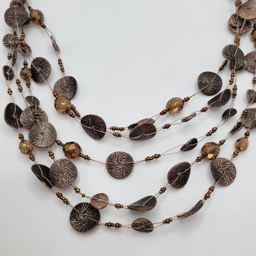 Chico multi strand bronze - |,