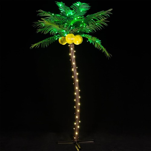 5ft led palm - palm, 136