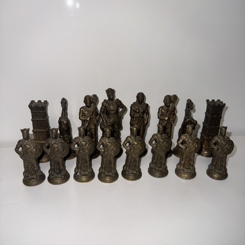 Vintage roman empire chess - roman,