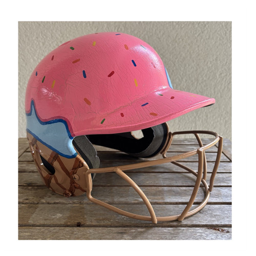 Custom ice cream drip softball - custom,