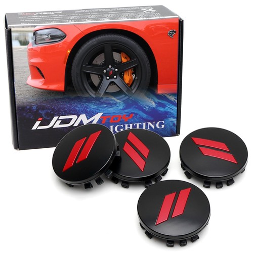 4pc set 63mm red - red, slash