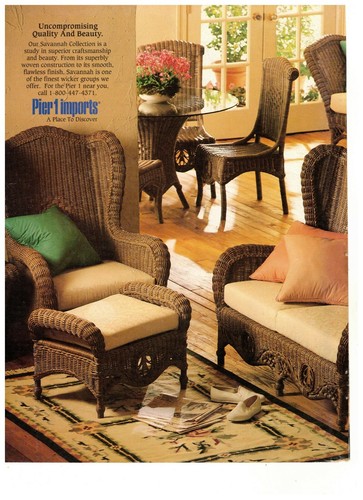 Pier imports vintage print - pier, 1