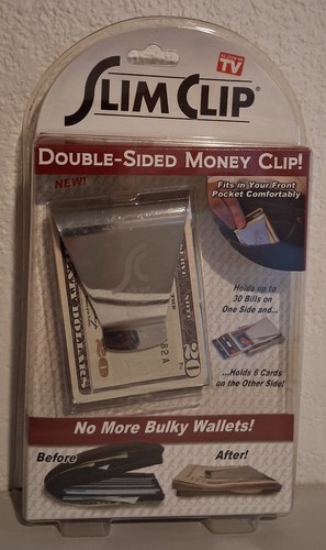 Slim money clip double - slim,