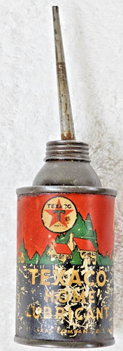 Vtg texaco home lubricant oil - vtg,