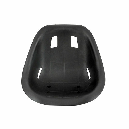 Black plastic bucket seat - plastic,