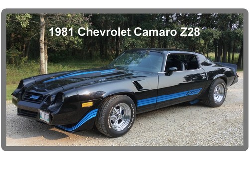 1981 chevrolet camaro - camaro, z28