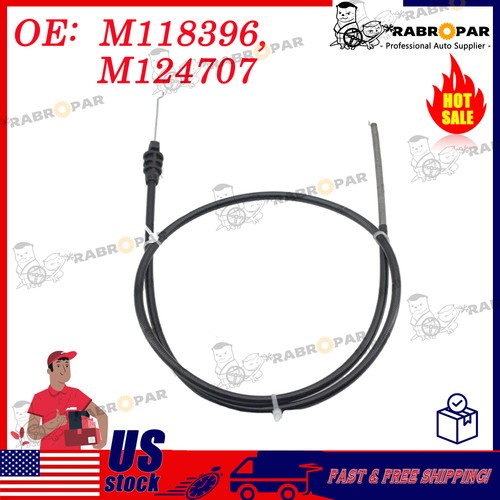 Throttle cable m118396 m124707 - m118396,
