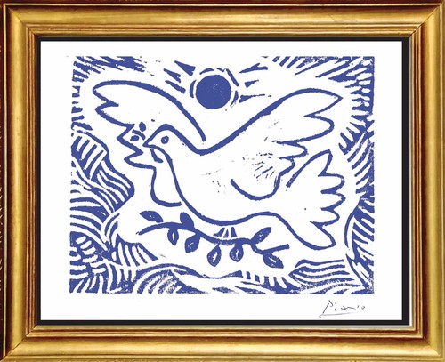 Pablo picasso hand signed ltd - pablo,