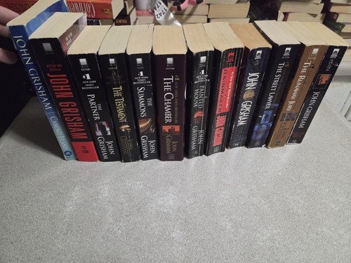 John grisham lot books - grisham, 12