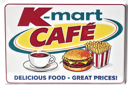 Mart cafe magnet - magnet, 2"x3"