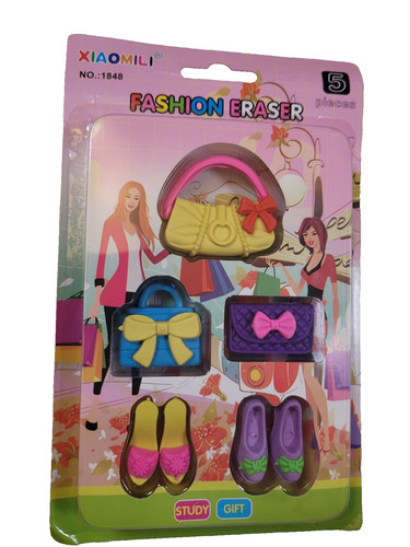 Girls gift fashion eraser - girls, set