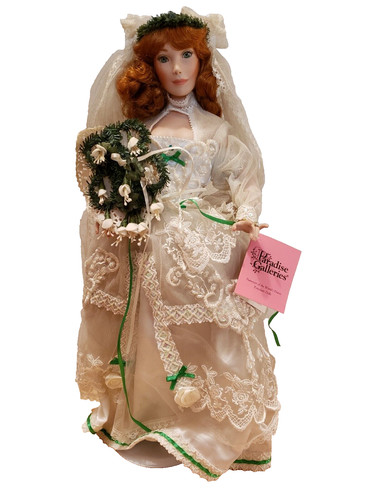 Maureen irish bride porcelain - bride,