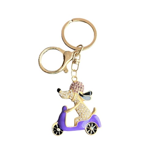 Rhinestone dog scooter - rhinestone,