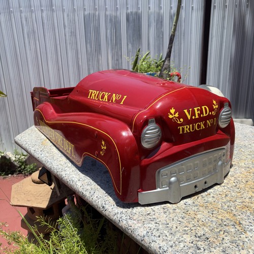 Gearbox firetruck pedal car - pedal,