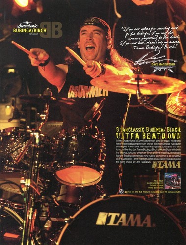 2009 print tama drums - ad,