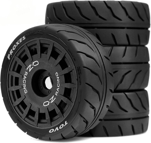 Road touring tires - on,