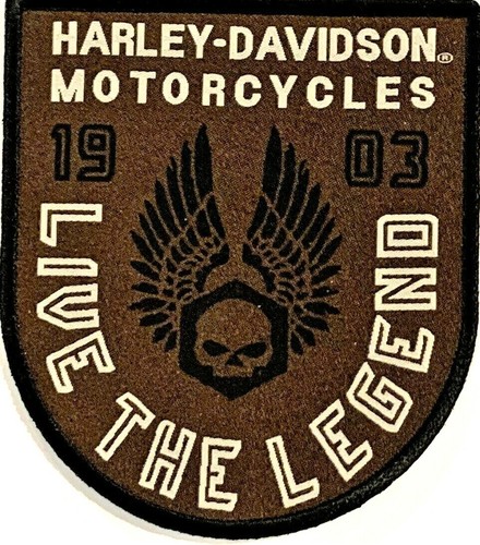 Harley davidson embroidered - davidson®,
