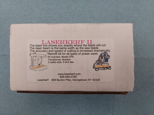 Laser kerf kit for radial - kit,